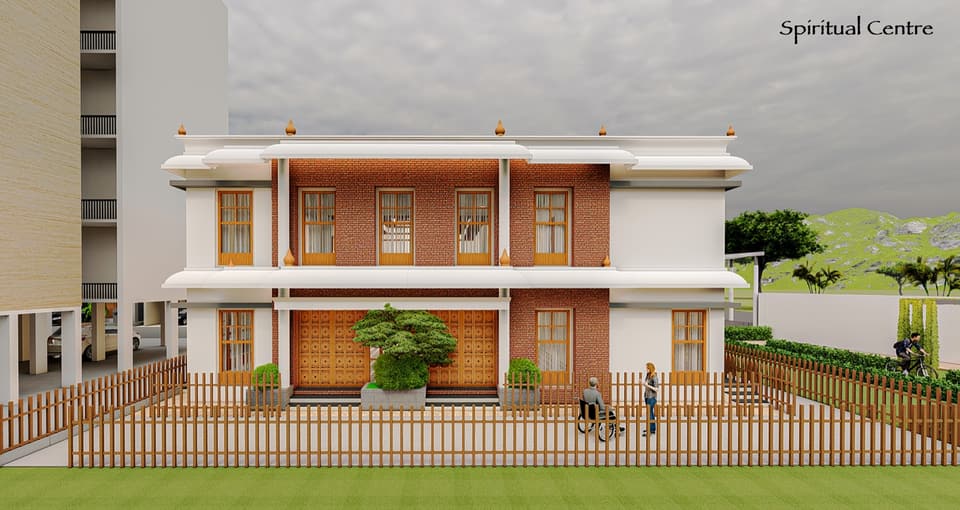 Spiritual centre at Maghilvanam