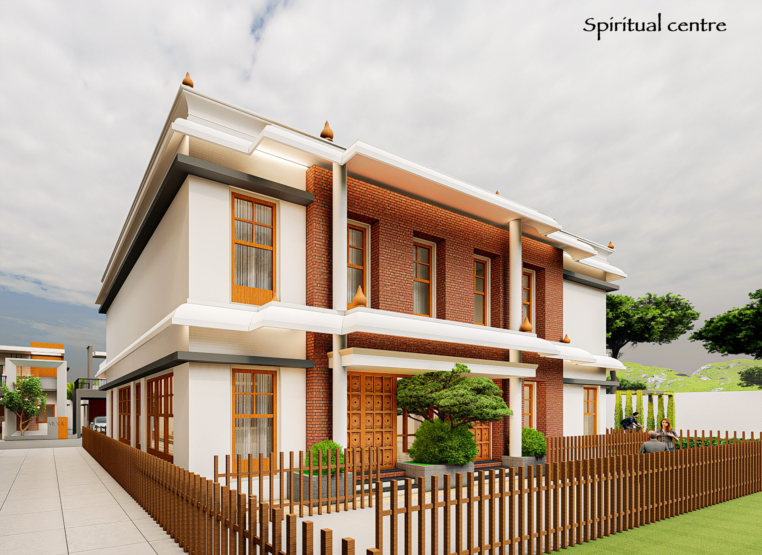 Spiritual centre - view